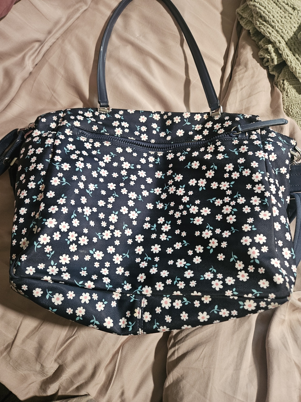 Kate Spade Large Canvas Tote/diaperbag, Work Bag - Picture 3 of 5